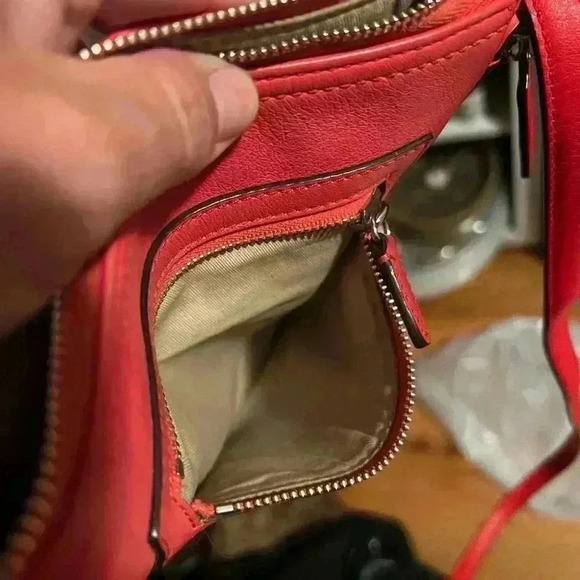 Coach Coral Mini Rowan File Crossbody Purse / Bag with Cert. of Authenticity - Picture 4 of 11